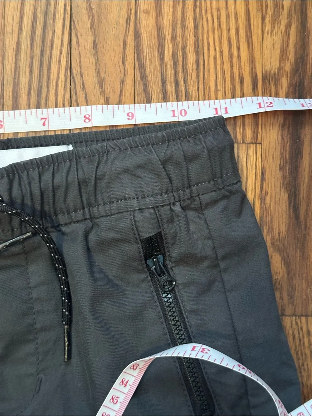 Old Navy Charcoal Gray Kids Cargo Taper tech pants